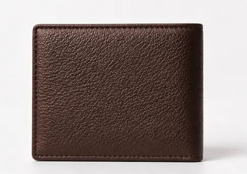 Portefeuille cuir marron