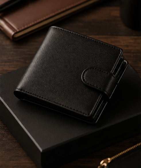Portefeuille femme en cuir