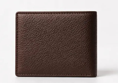 Portefeuille cuir marron